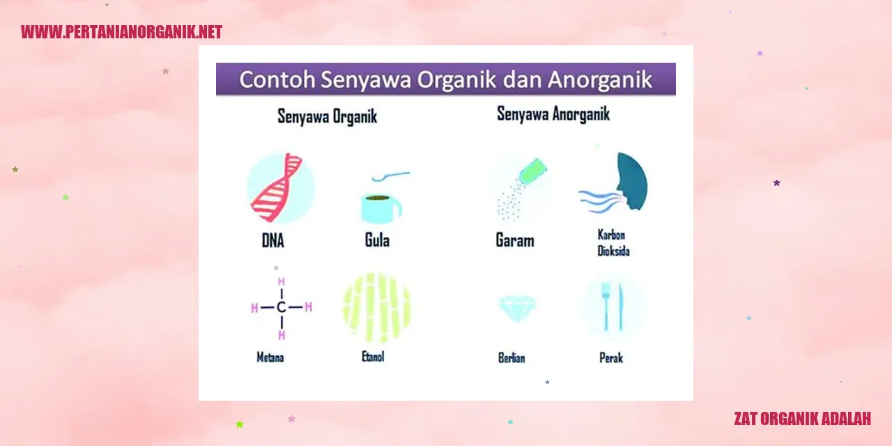 Zat Organik Adalah